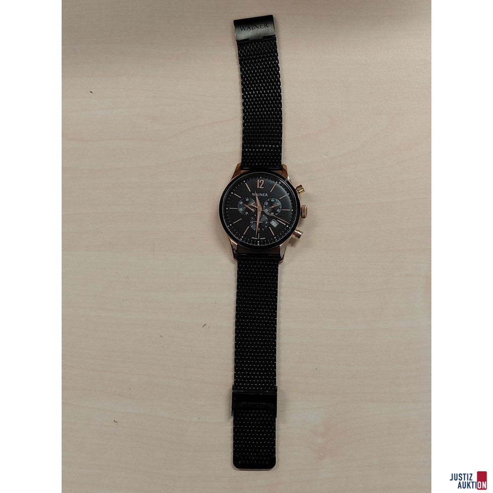 Herrenarmbanduhr der Marke Wainer