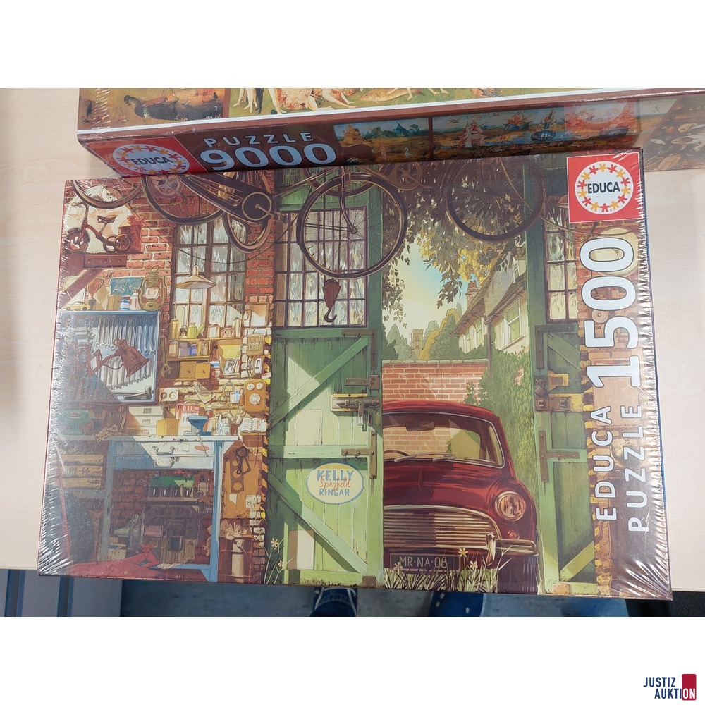 Konvolut an Educa Puzzles