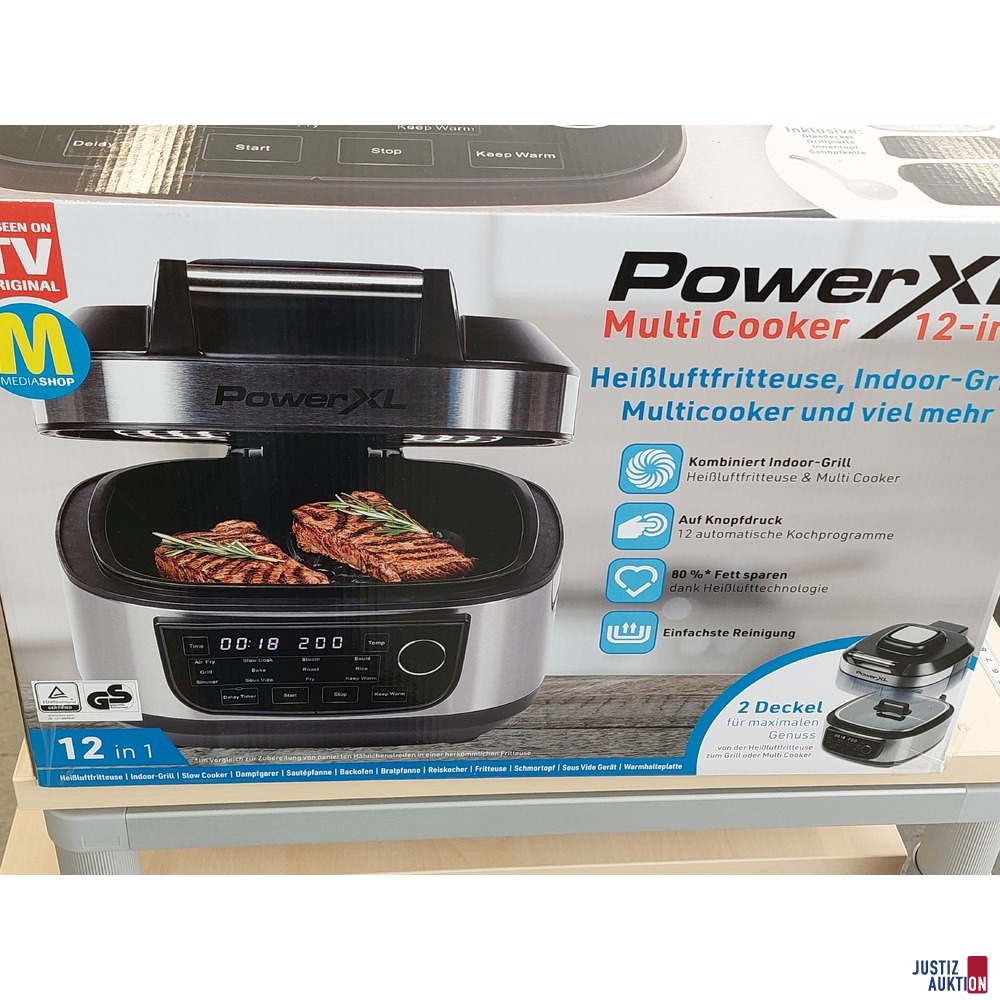 PowerXL Multi Cooker 12-in-1 in Originalverpackung &ndash; NEU