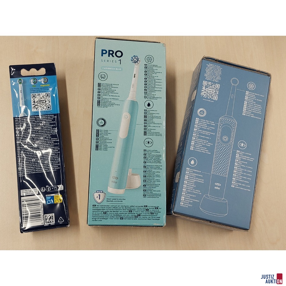 1 Elektrische Zahnb&uuml;rste der Marke Oral-B Pro Series 1