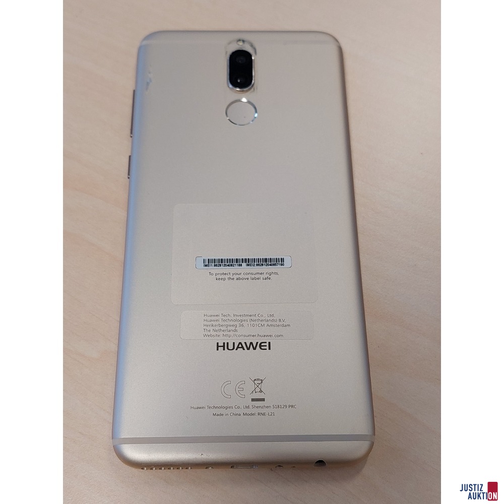Handy der Marke Huawei  Model: RNE-L21 - IMEI: 862812040821188