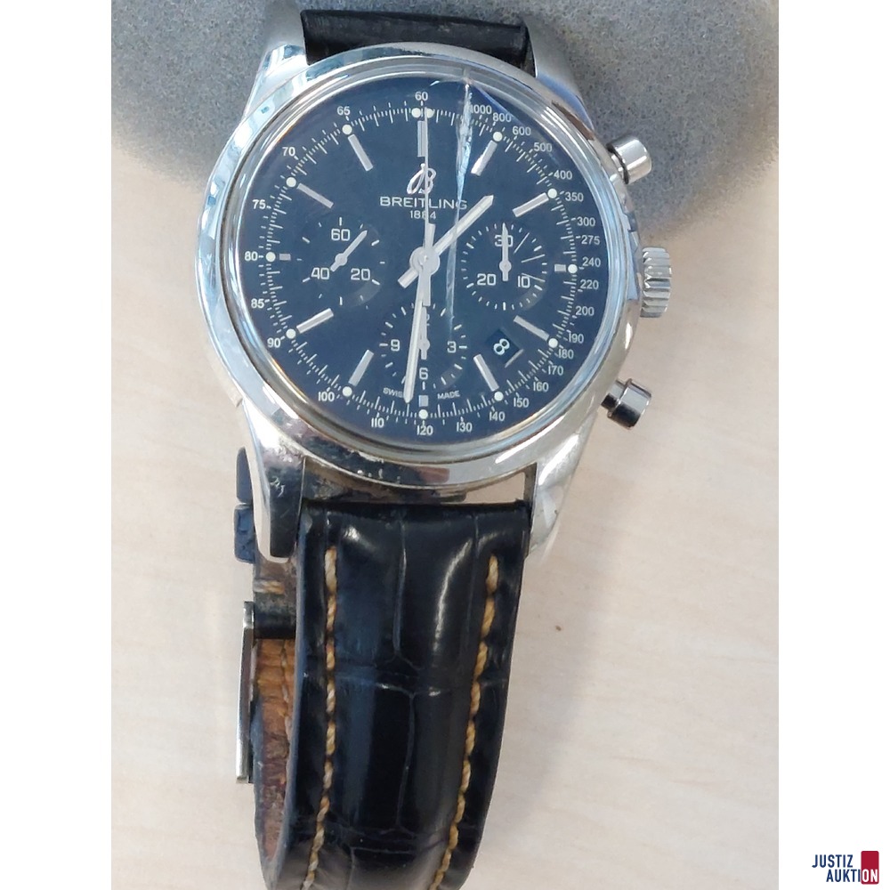 Herrenarmbanduhr der Marke Breitling - Model: Transozean