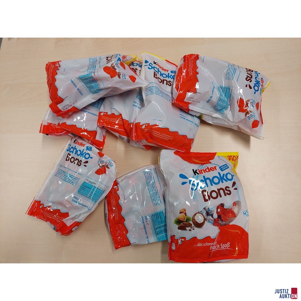 8 x Kinder Schoko-Bons der Marke Ferrero je 350 g 