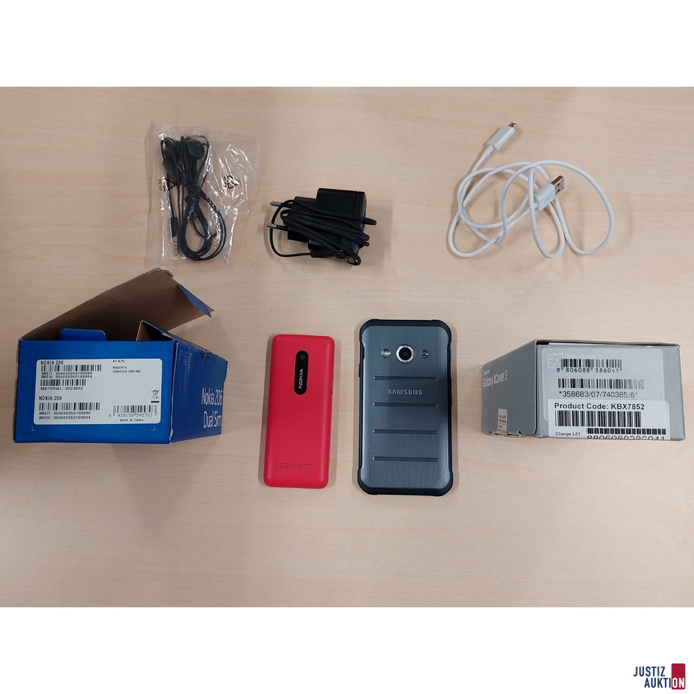 Handy der Marke NOKIA Model 206 u.a.