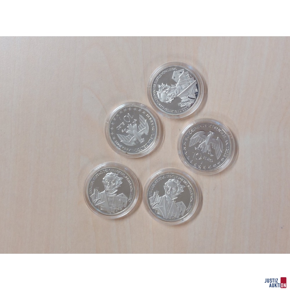 Gedenkm&uuml;nzensatz Bundesrepublik Deutschland