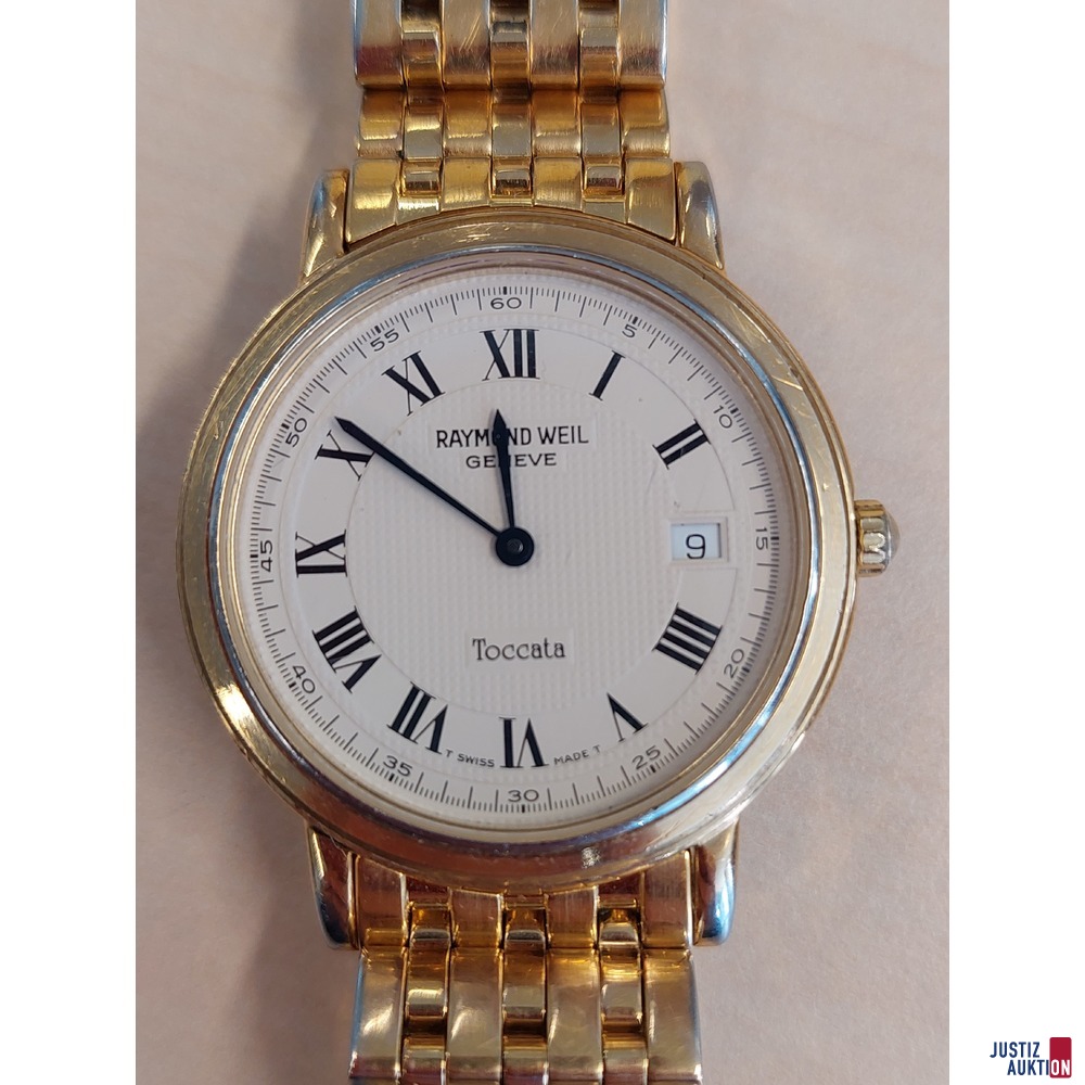 Armbanduhr der Marke Raymond Weil - Modell: Toccata