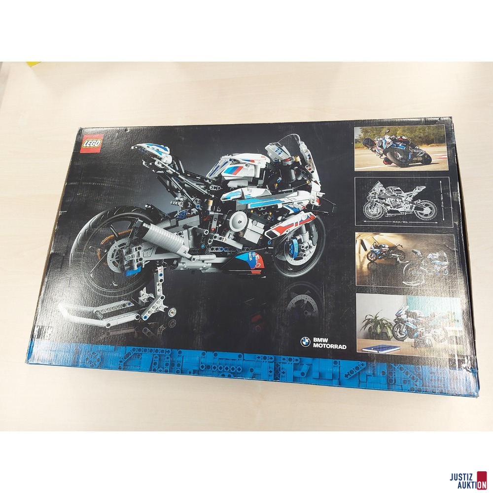Lego Technic BMW Motorrad M 1000 RR 1920 Teile 42130
