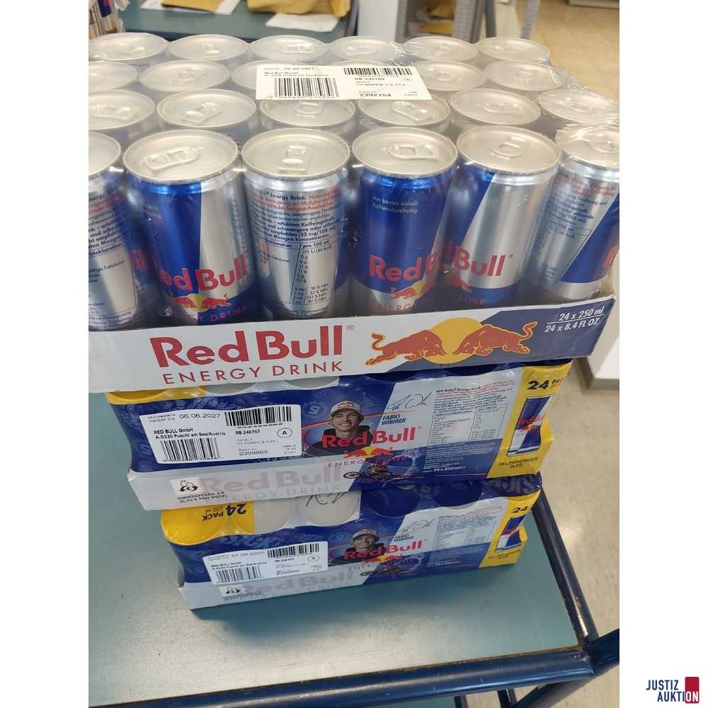 3 24er Tr&auml;ger Red Bull Energy Drink &aacute; 250 ml 1x Ablaufdatum&colon; 20&period;5&period;2027 1x Ablaufdatum&colon; 6&period;6&period;2027 1x Ablaufdatum&colon; 7&period;6&period;2027