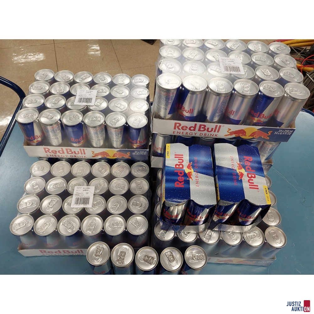 185 Dosen diverser Red Bull Energy Drinks (#177053)