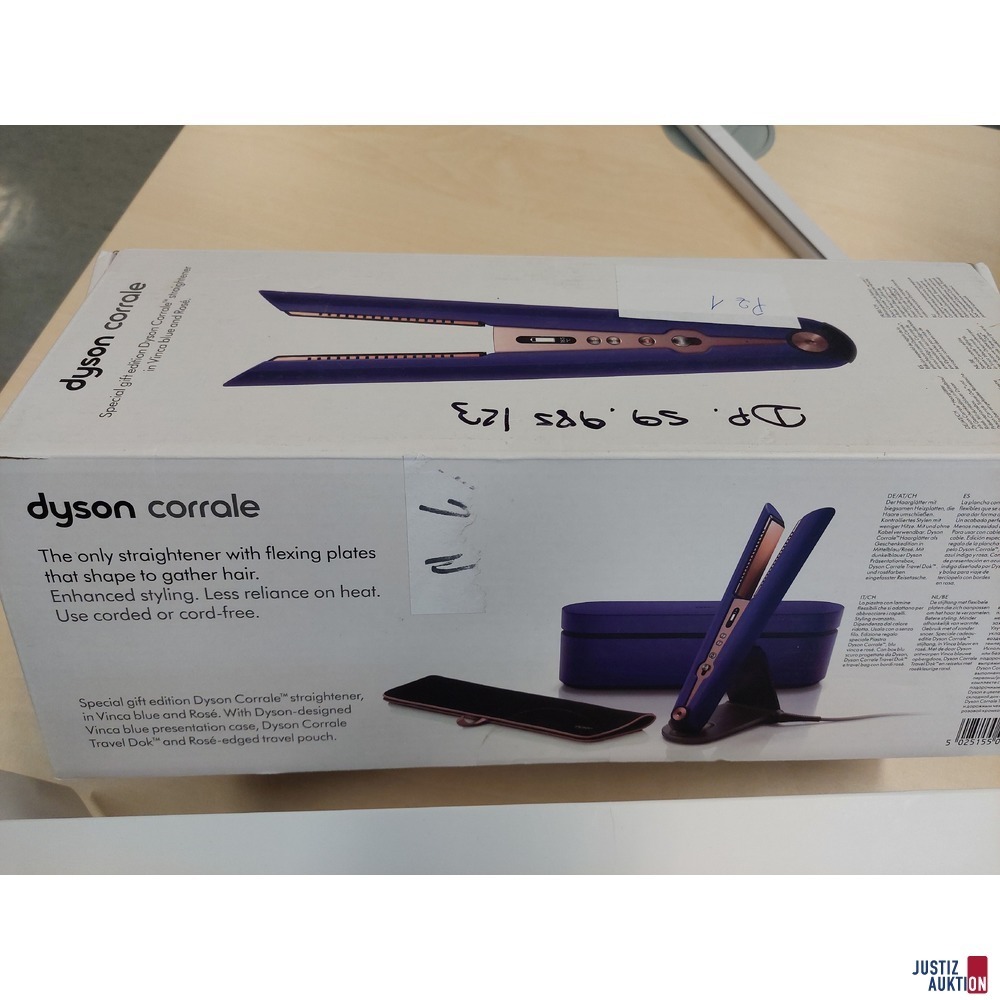 Haarglätter der Marke dyson corrale