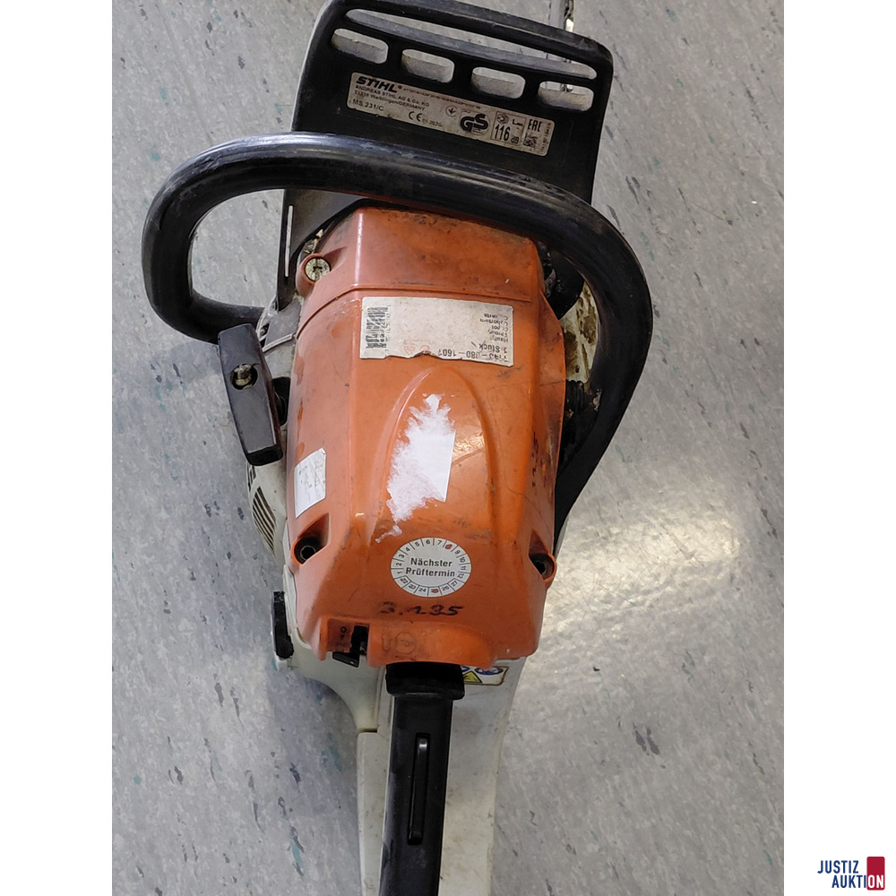 Motors&auml;ge Stihl MS231&sol;C