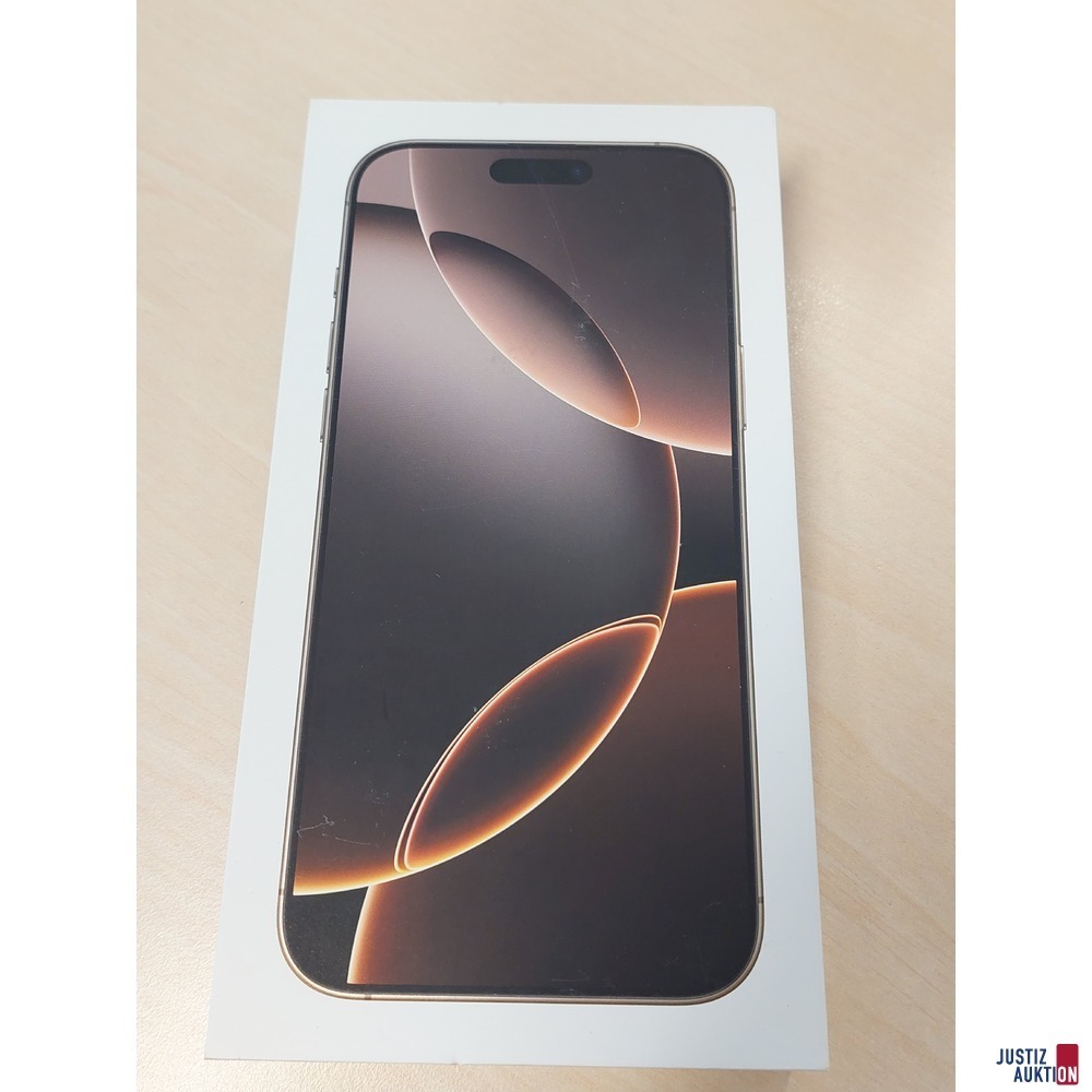 Handy der Marke Apple iPhone 16 Pro Max Desert Titanium&comma; 256GB