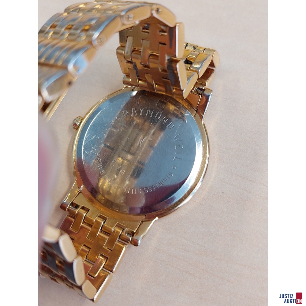 Armbanduhr der Marke Raymond Weil - Modell: Toccata
