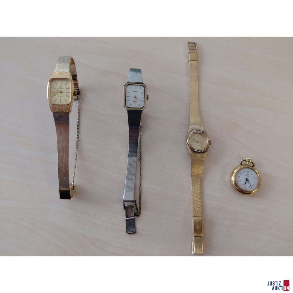 Konvolut bestehend aus 3 Armbanduhren