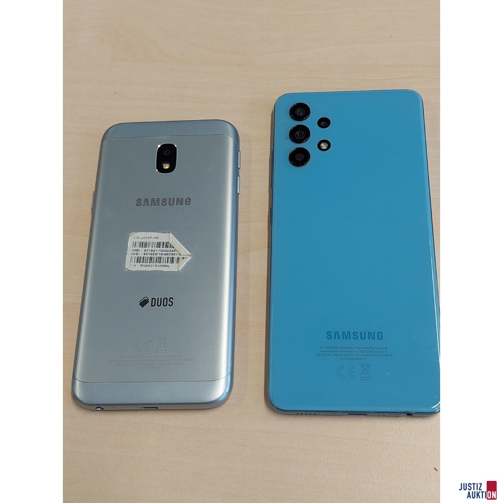Handy der Marke Samsung Galaxy J3 2017 u.a.