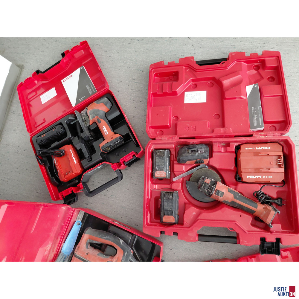 Konvolut an HILTI Werkzeug