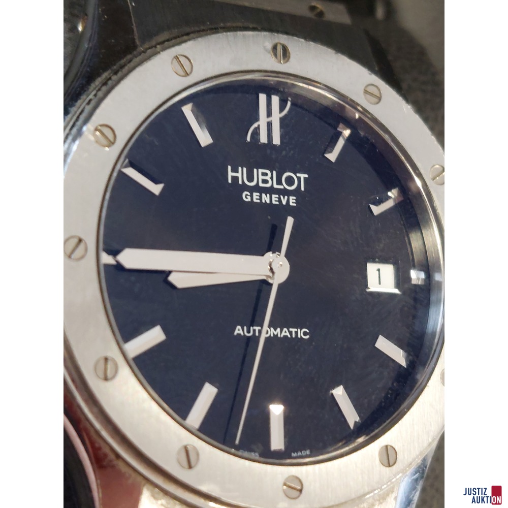 Herrenarmbanduhr der Marke Hublot
