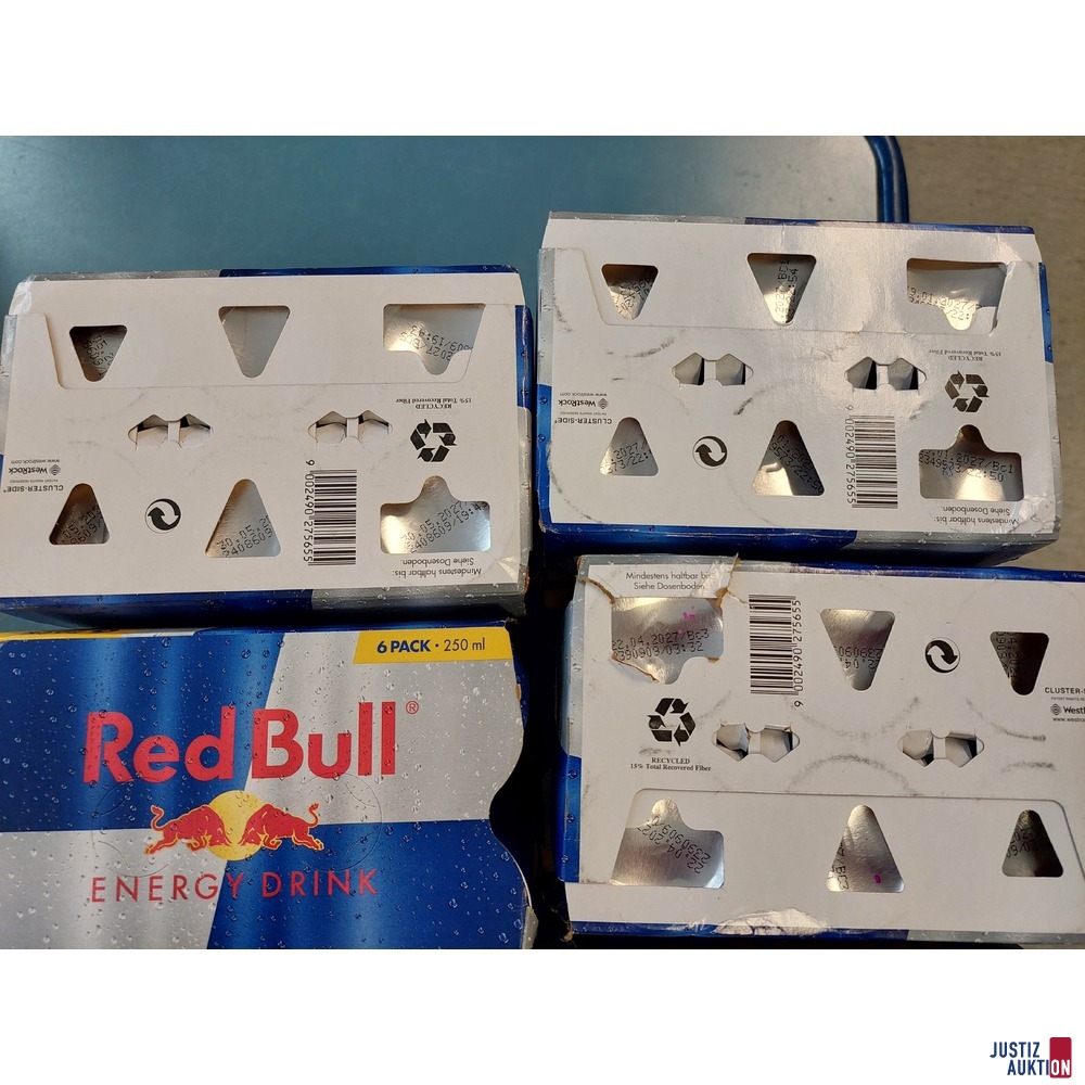 12 6er Pack Red Bull Energy Drink &aacute; 250 ml 4x Ablaufdatum&colon; 19&period;1&period;2027 4x Ablaufdatum&colon; 22&period;4&period;2027 4x Ablaufdatum&colon; 30&period;5&period;2027