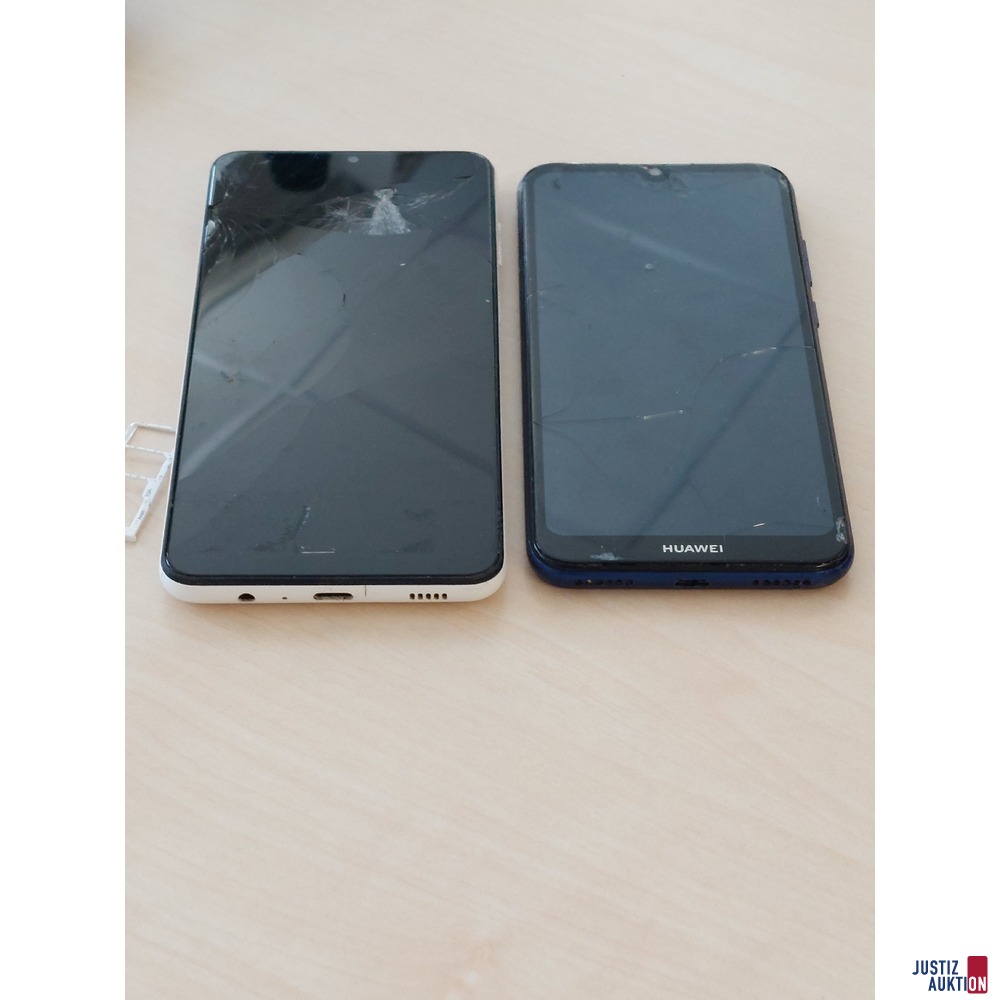 Handy der Marke Huawei Y6S (2019) u.a.