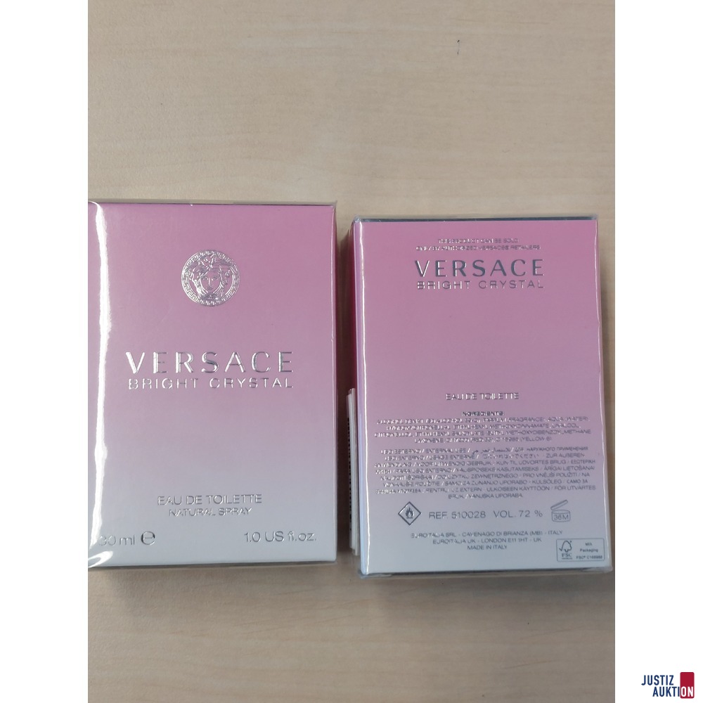 2 Eau de Toilette der Marke Versace Bright Crystal