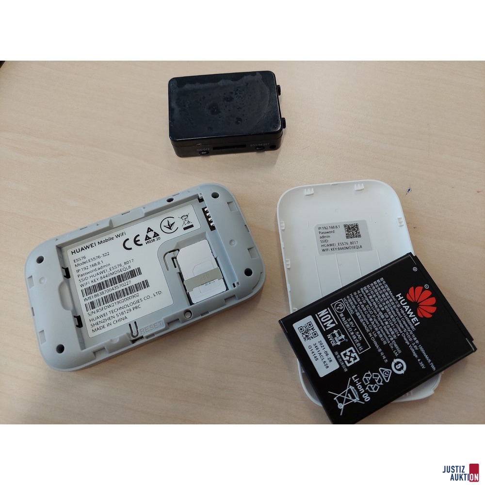 WLAN-Router der Marke Huawei u.a.