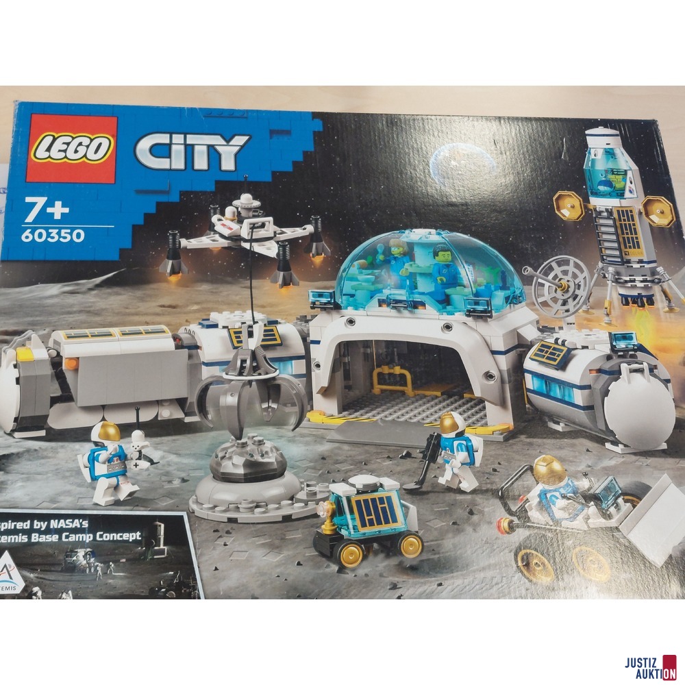 Lego City Artemis Base Camp Concept 60350