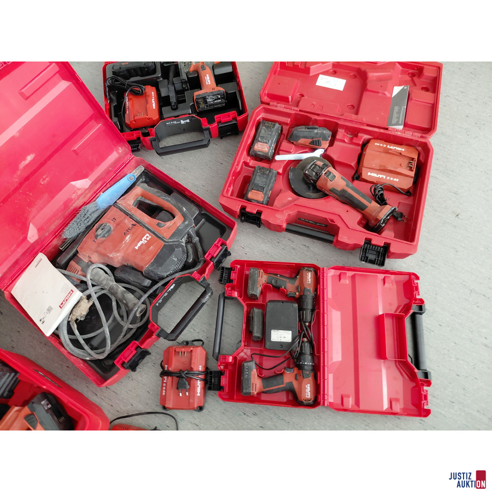 Konvolut an HILTI Werkzeug