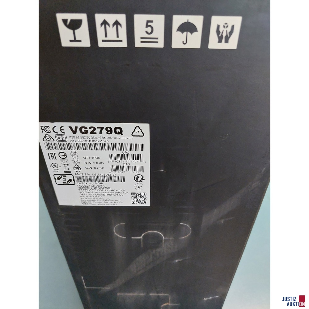 Gaming Monitor der Marke Asus VG279