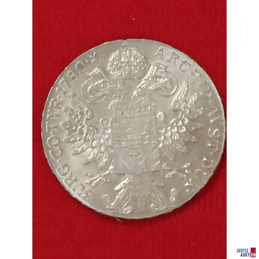 Maria Theresien Taler 833 Silber 28g