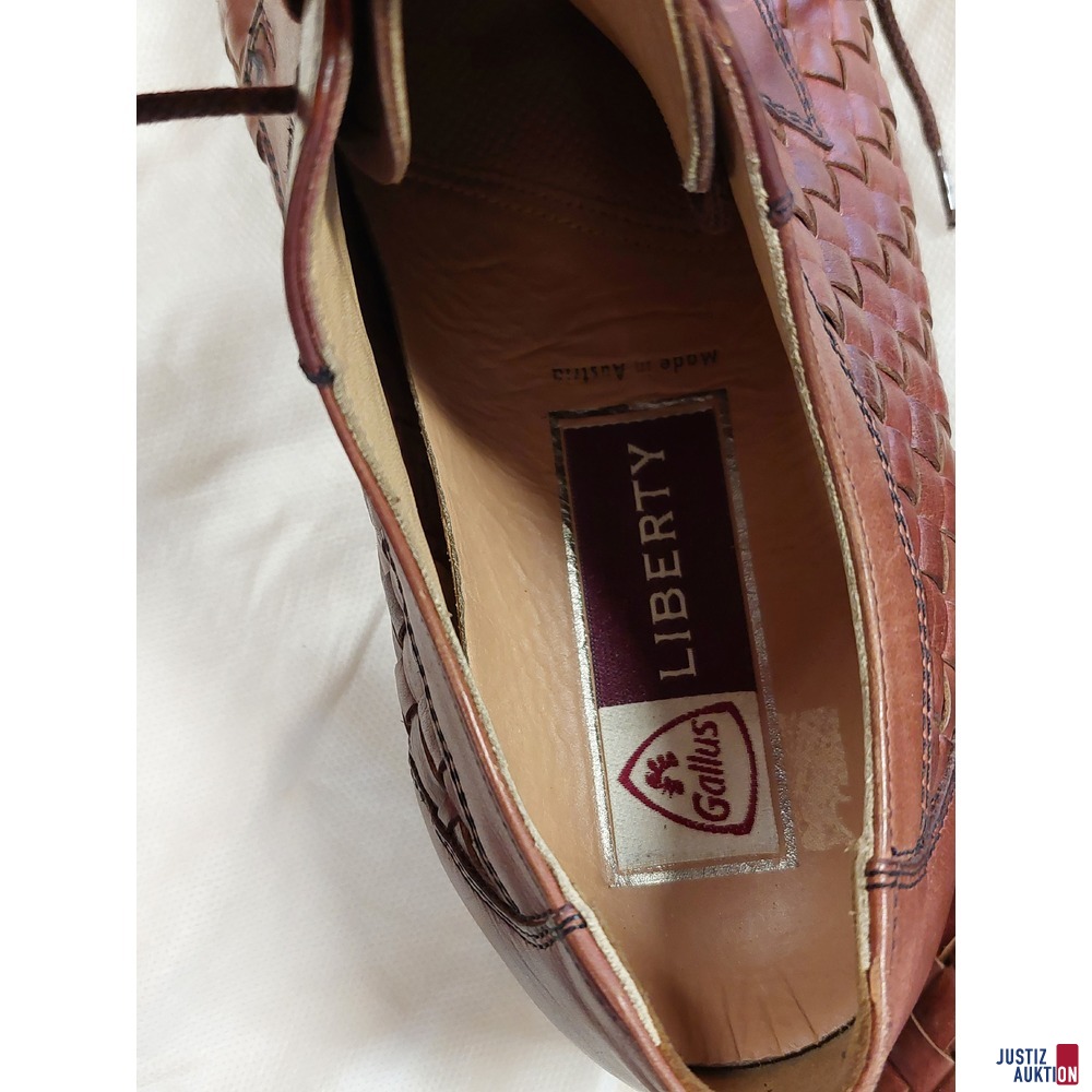 Herrenschuhe der Marke Gallus Gr&ouml;&szlig;e 7&comma;5 neuwertig