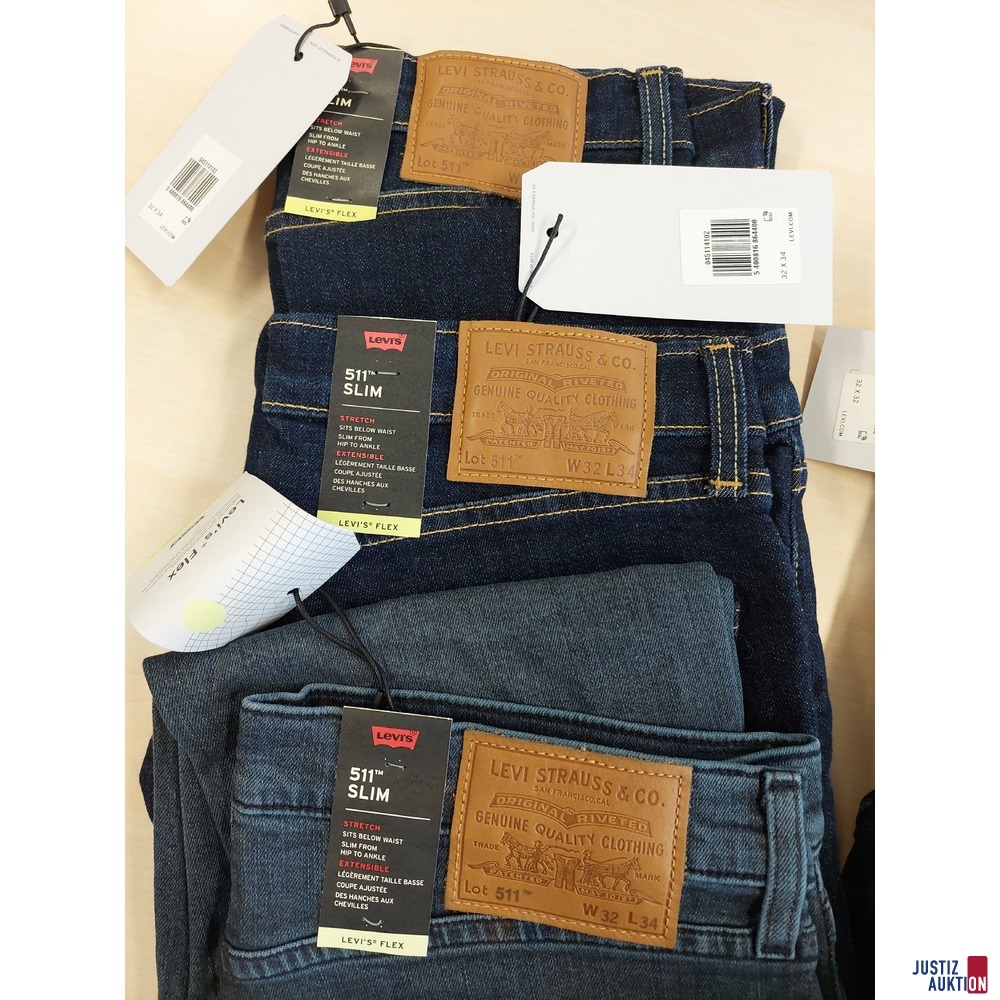 6 Jeans der Marke Levi`s 511 Slim
