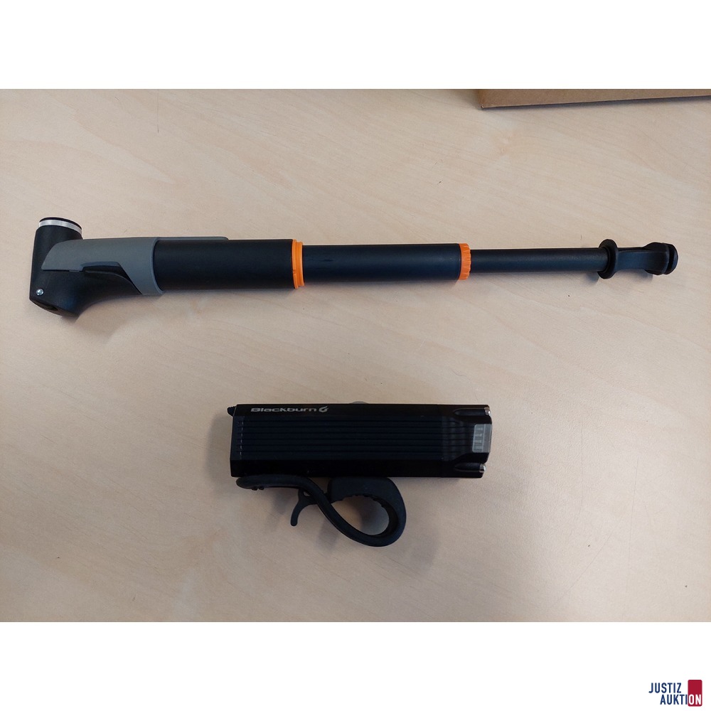 Fahrradpumpe der Marke SKS 1 u.a.