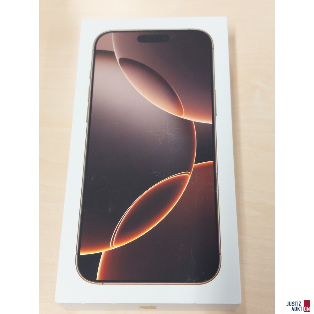 Handy der Marke Apple iPhone 16 Pro Max Desert Titanium&comma; 256GB