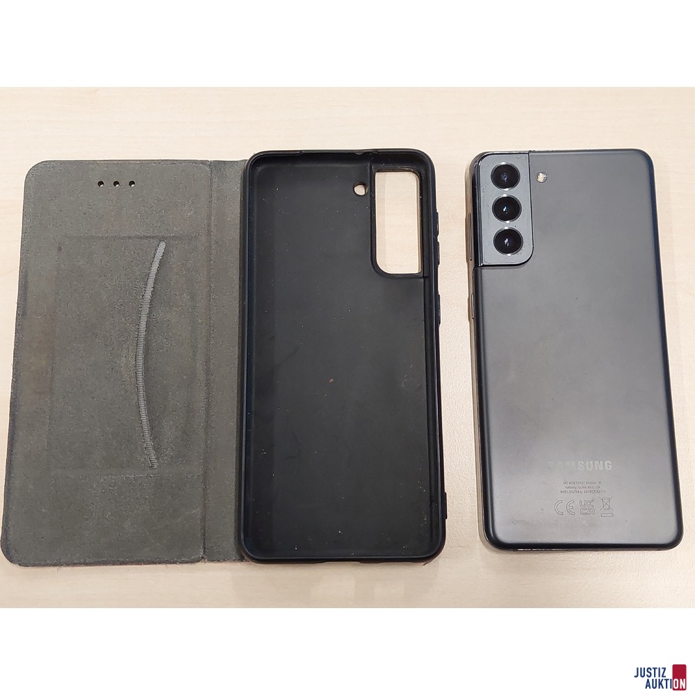 Handy der Marke Samsung Galaxy S21 5G gebraucht/Gebrauchsspuren vorhanden