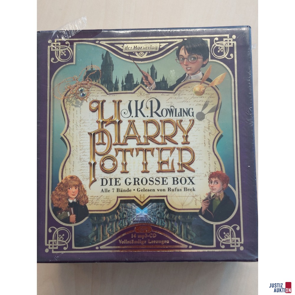 Harry Potter CD-ROM Hörbuch Hoerverlag DHV