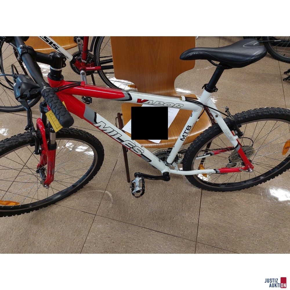 Fahrrad/Mountainbike der Marke MTB Type: Miles weiß-rot Nr. 010812564