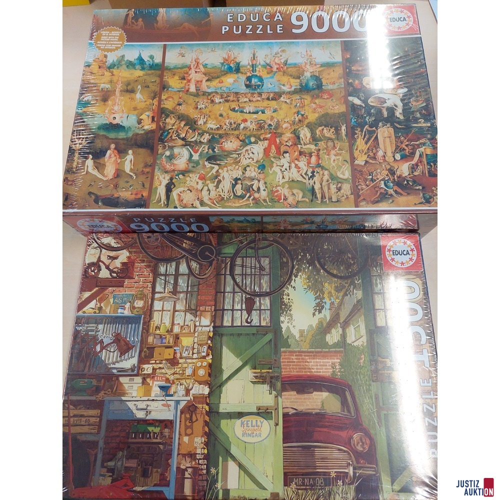 Konvolut an Educa Puzzles
