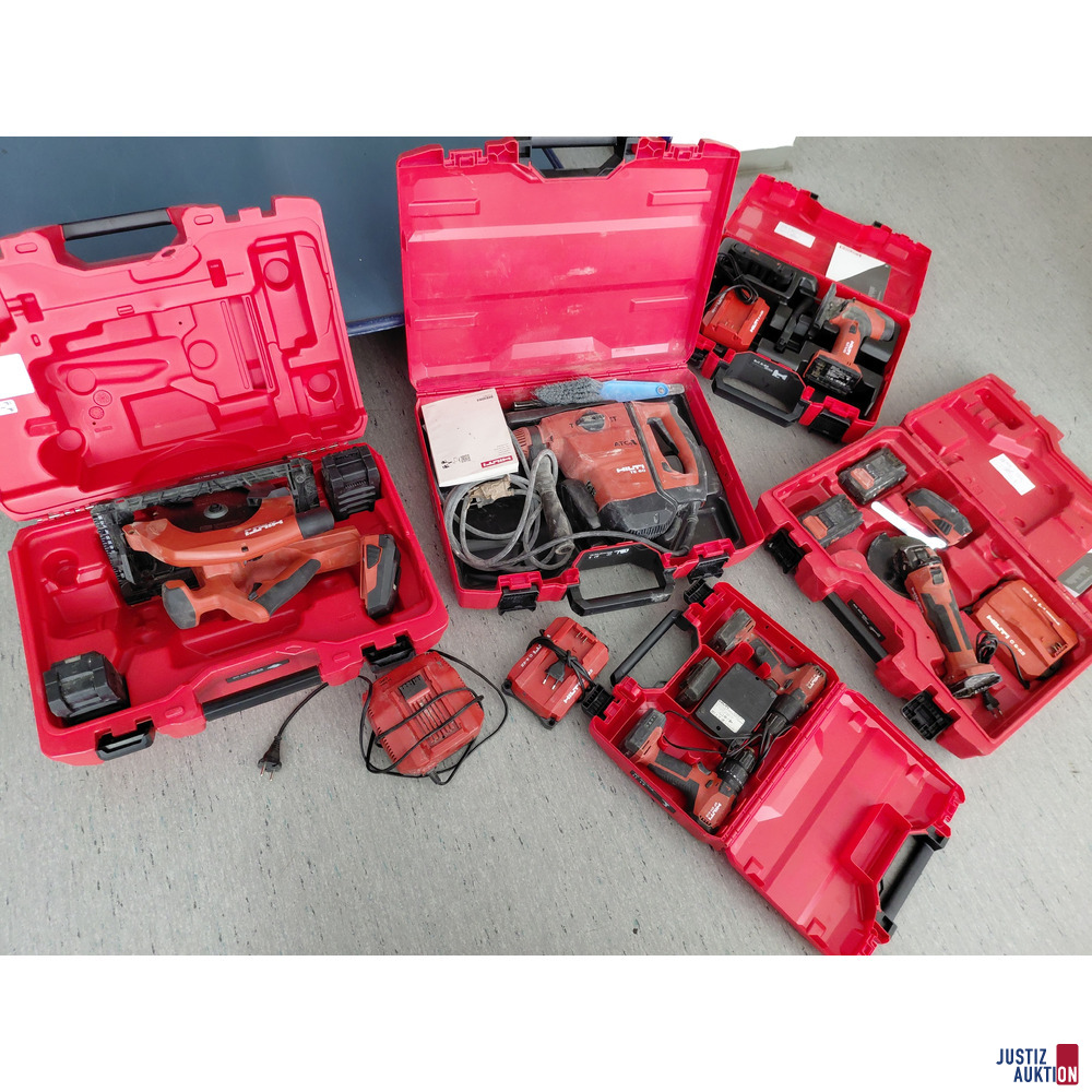 Konvolut an HILTI Werkzeug