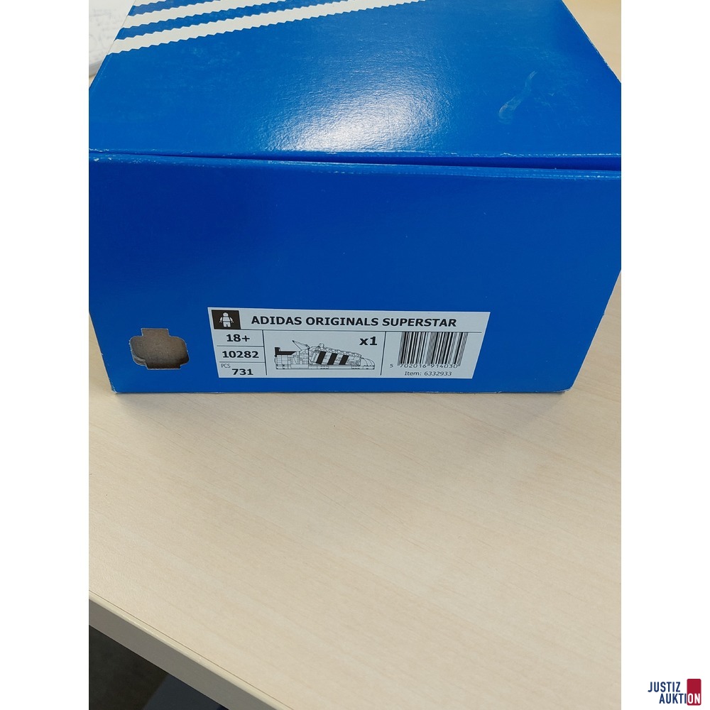 Lego adidas Originals Superstar 731 Teile 10282 