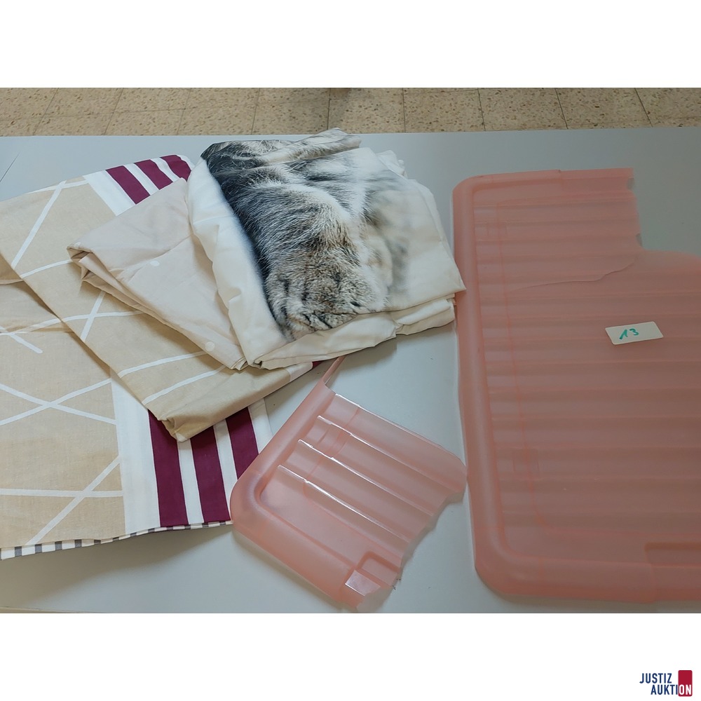 Konvolut bestehend aus diverser Bettwäsche