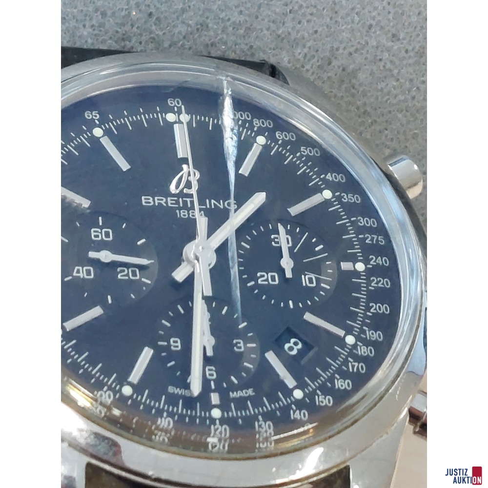Herrenarmbanduhr der Marke Breitling - Model: Transozean