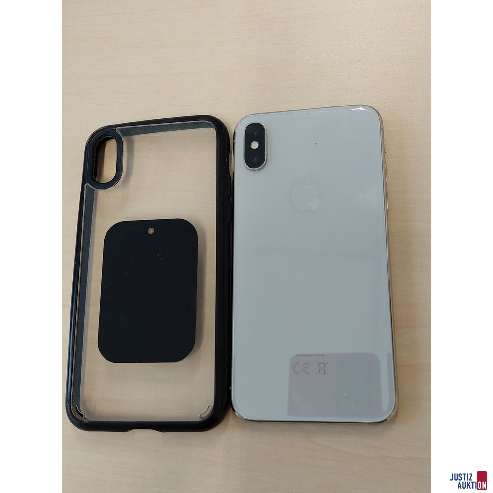 Handy der Marke Apple iPhone X gebraucht/Gebrauchsspuren vorhanden