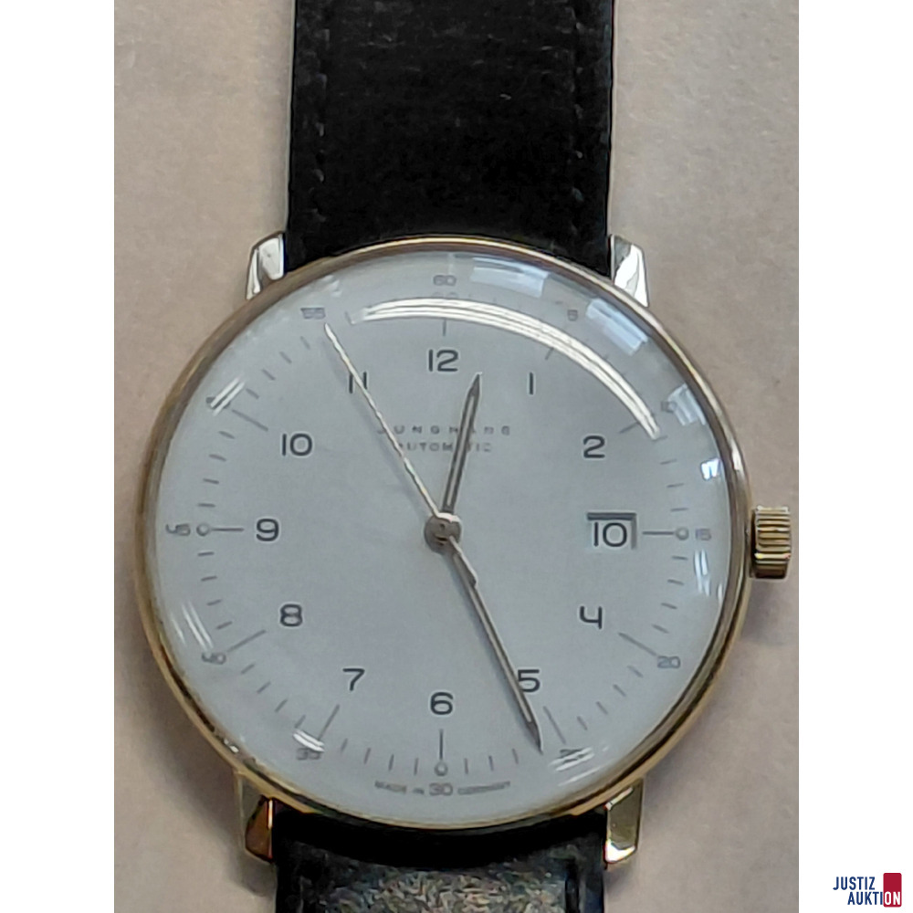 Herrenarmbanduhr Junghans - Model&colon; Max Bill