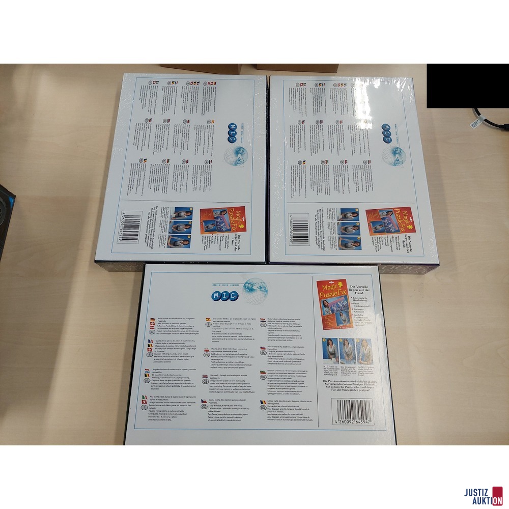Konvolut an Kristall Puzzles