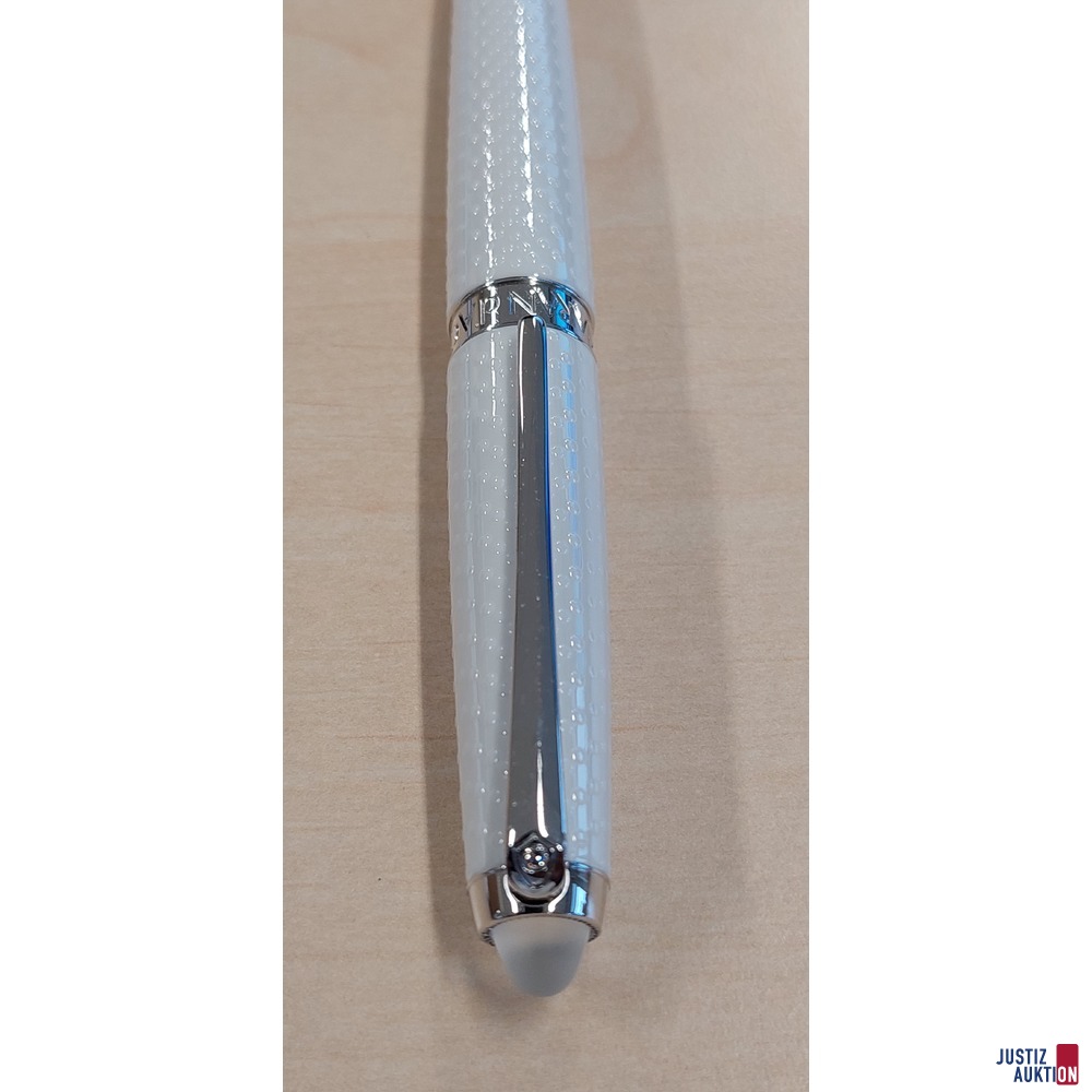 Caran d&DiacriticalAcute;Ache Lalique Kristallstift - Rollpen limitiert