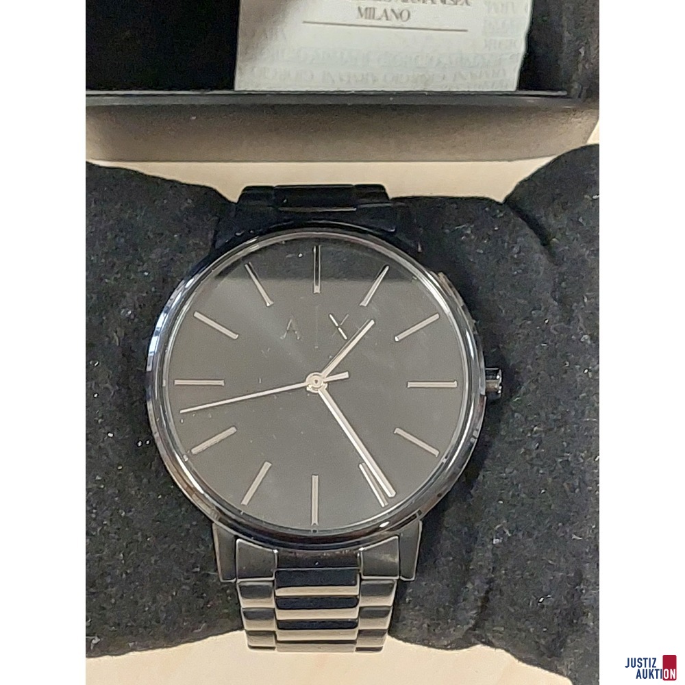 Herrenarmbanduhr der Marke Armani Exchange