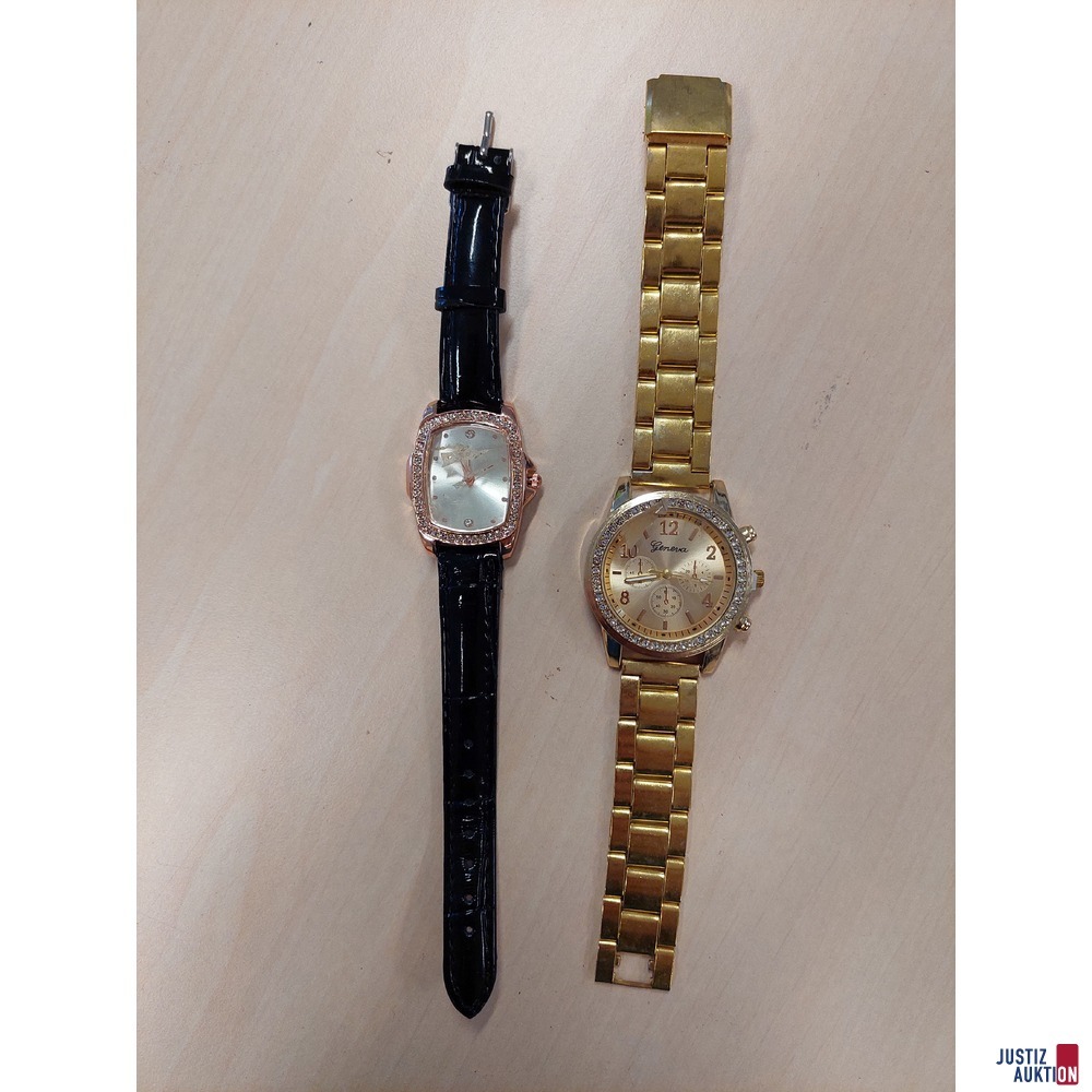 2 Damenarmbanduhren
