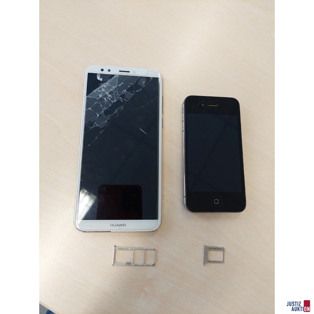 Handy der Marke Apple iPhone 4S u&period;a&period;