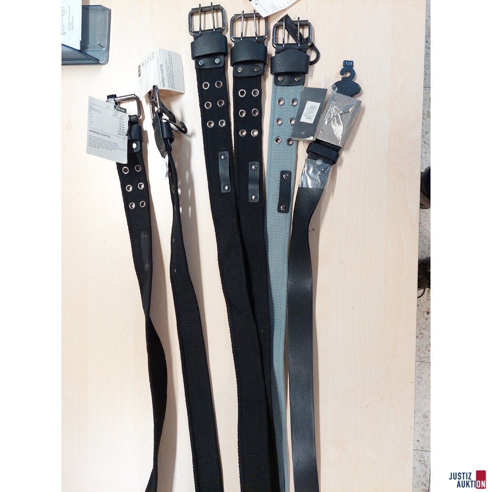 6 Herreng&uuml;rtel in den L&auml;ngen 120&comma;125&comma;140&comma;160 cm