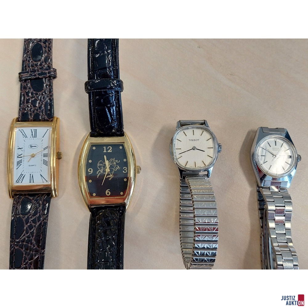 Konvolut bestehend aus 4 Damenarmbanduhren